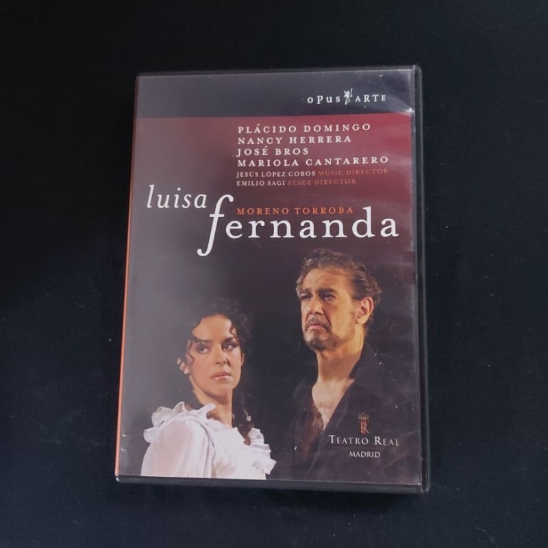 Dvd Luisa Fernanda Frederico Moreno Torroba original