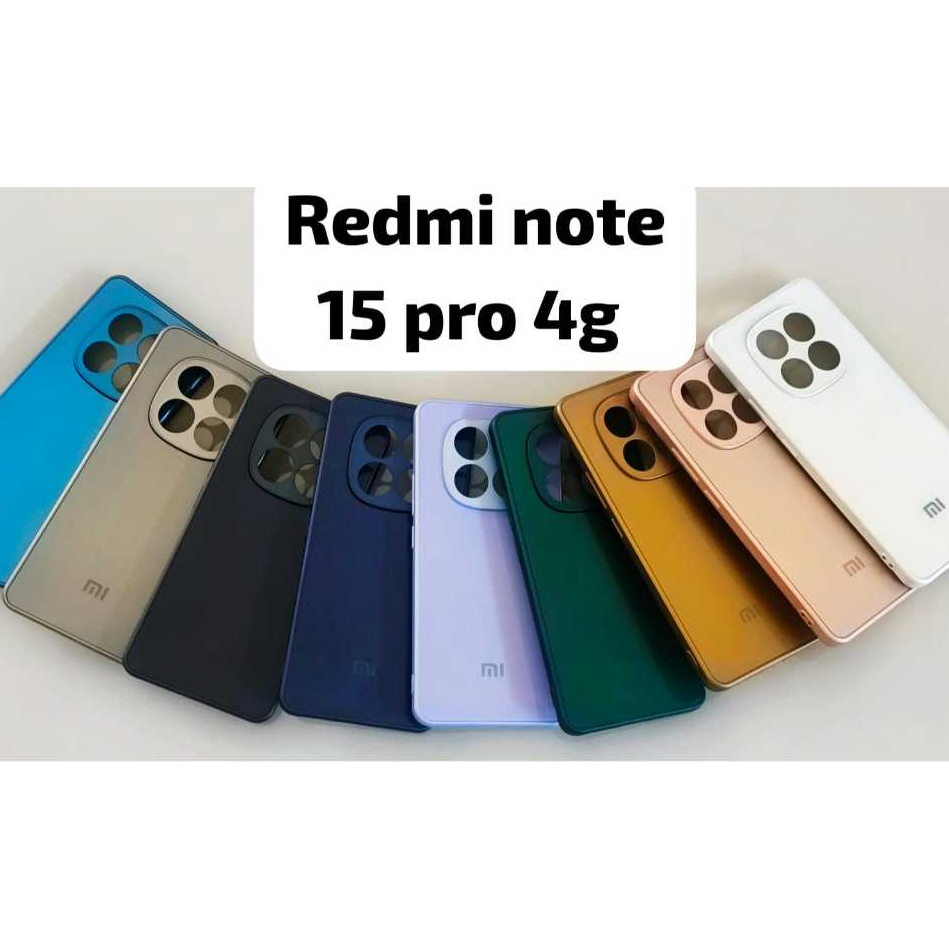 CAPA CASE CAPINHA ACRILICA P/ XIAOMI NOTE 15 PRO 4g AVELUDADA AG-GLASS PHONE CASE SOFISTICAÇÃO LUXO