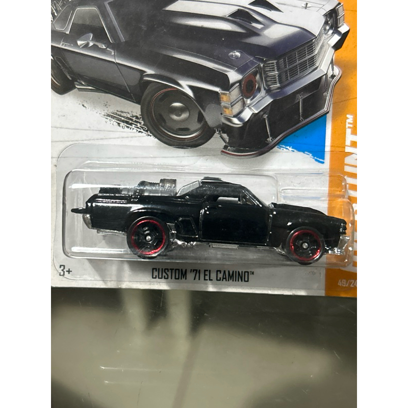 HOT WHEELS CUSTOM ´71 EL CAMINO "MAD MAX" 2012 STUNT PREMIERE COM DET