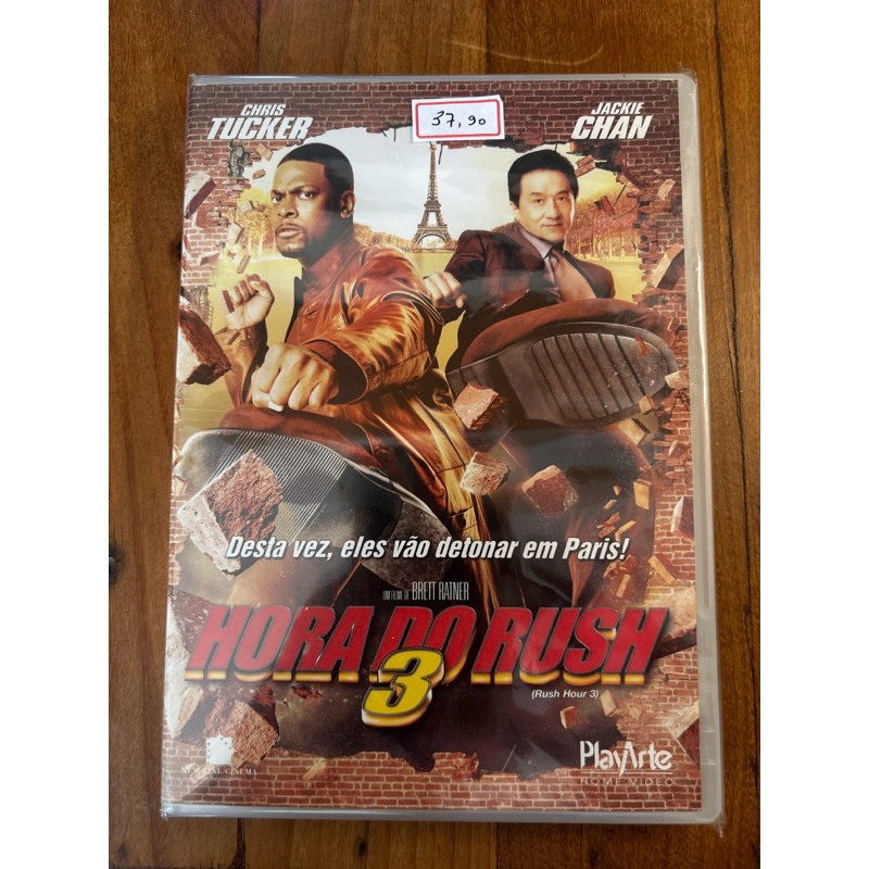 Hora do Rush 3 - Jackie Chan & Chris Tucker - DVD Playarte Original
