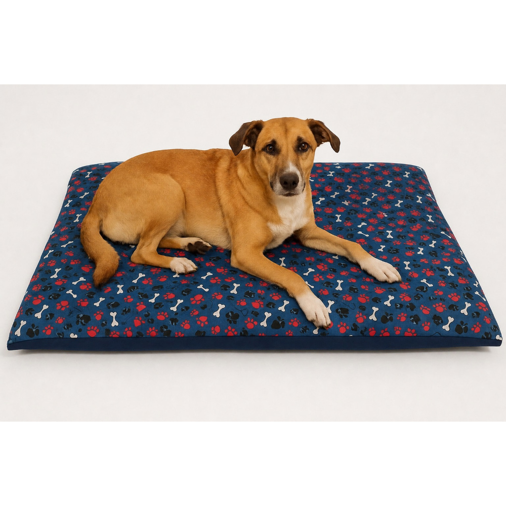 Colchonete Cama Pet Para cachorros90x70 Cm e 70x50cm  Com espuma Inteira e Vai Capa com zíper.