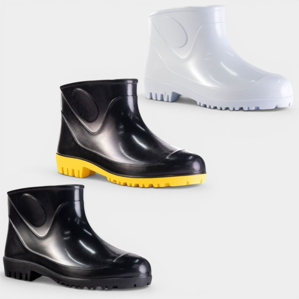 Bota PVC Cano Extra Curto Innpro Agro CA 40681 Impermeavel