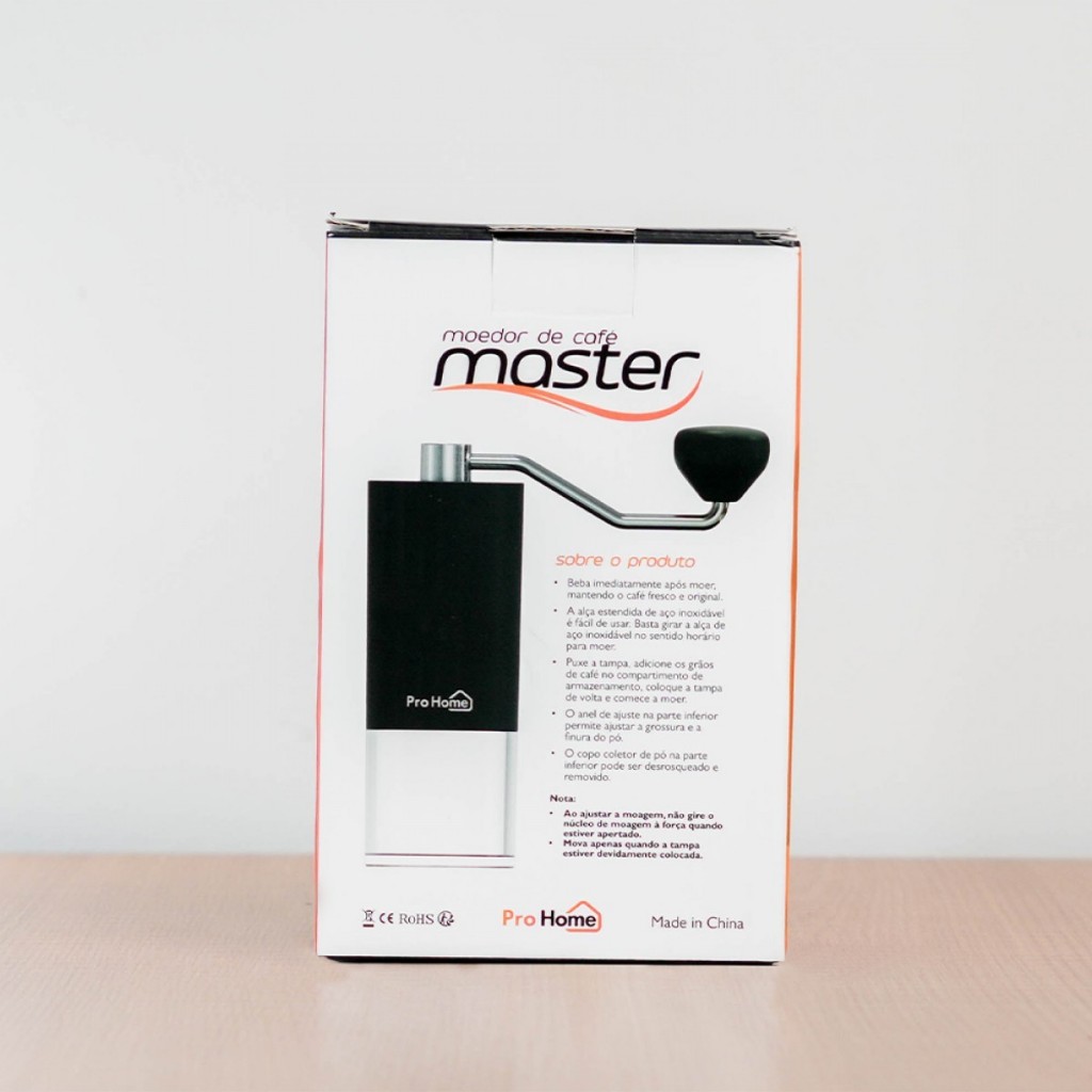 Moedor de Café Manual Pro Home Master, 25g, Black, PH-GD-MT20GCB · foto 2