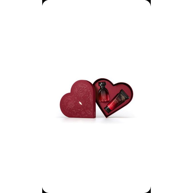 kit presente dia dos Namorados Floratta red passion dois itens