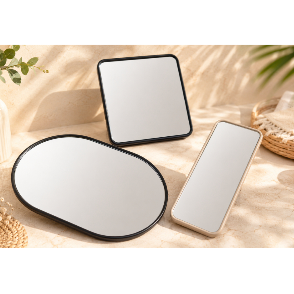 Bandeja Espelhada Multiuso Decorativa Banheiro Lavabo Decoração