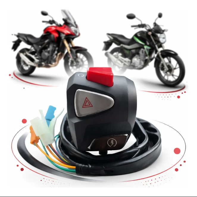 Punho De Partida Cb 500x Compatível Titan Start Fan Cg 160
