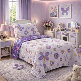 Colcha Cobre Leito Solteiro Studio MIx Premium Matêlado Bouti Kids