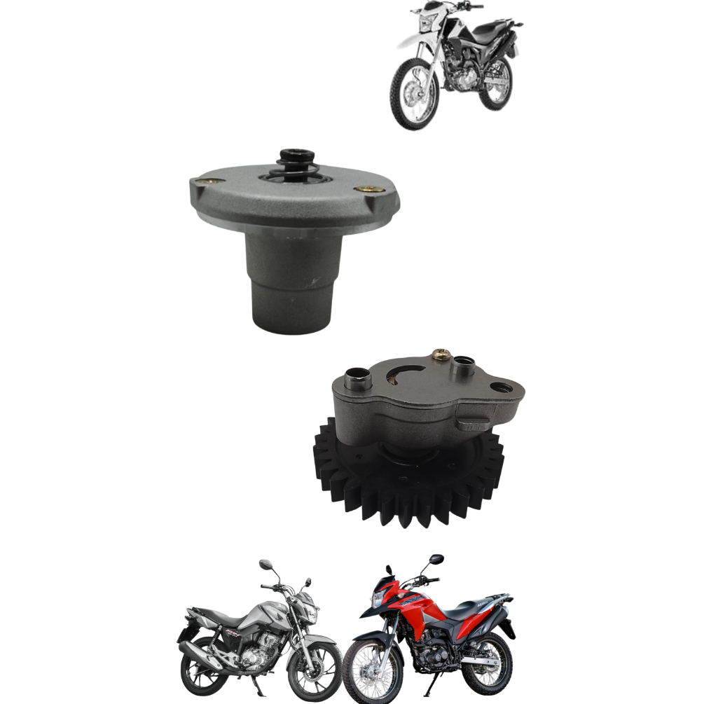 KIT COMPLETO ROTOR BOMBA CENTRÍFUGA + BOMBA DE ÓLEO TITAN 160 XRE 190