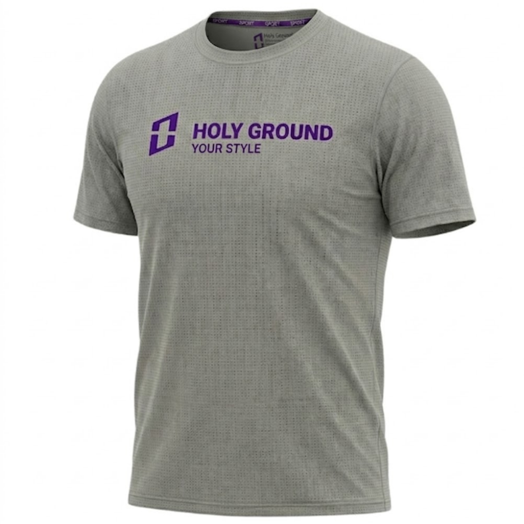 Camiseta DryFit Premium Academia Treino Corrida Masculina Estampada Quadra Slim Confortável