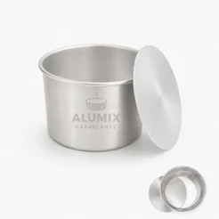 FORMA REDONDA ALUMIX 15X10 - COM FUNDO REMOVÍVEL | BOLO E TORTA - COM NOTA FISCAL