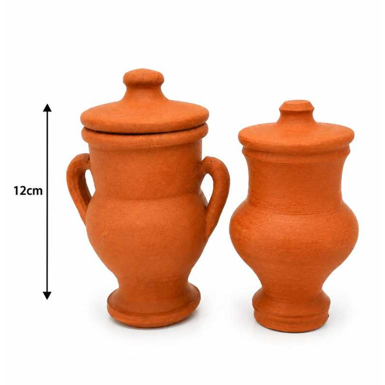 QUARTINHA DE BARRO 12CM UMBANDA E CANDOMBLÉ