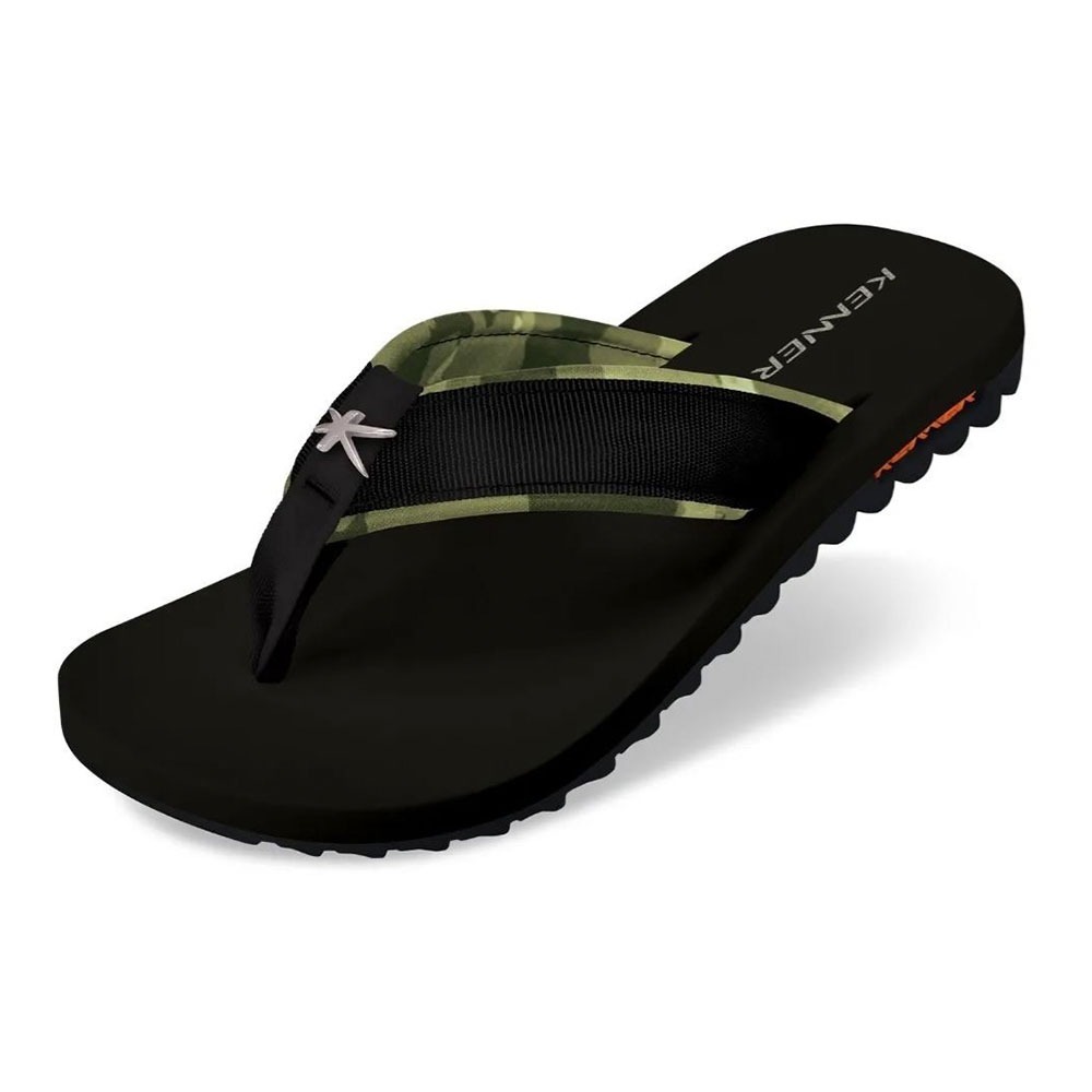 Chinelo de Dedo Masculino Tira Tecido Leve Antiderrapante Praia Piscina John Oliver Wave