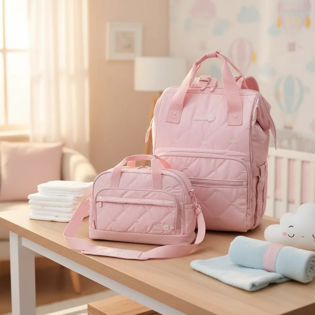 Kit Maternidade Mochila G Com Bolsa Média Lilica Ripilica Comfy