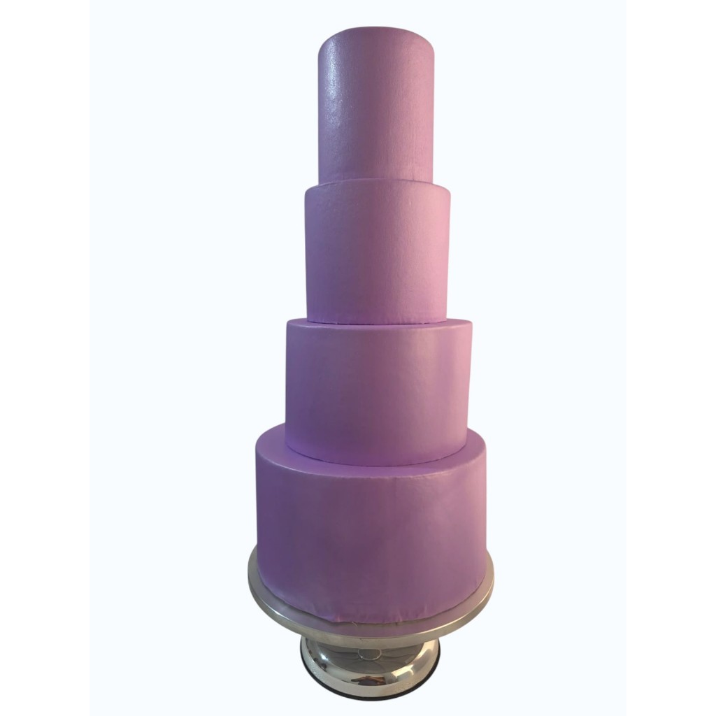 Base  lilas bolo fake para decorar maquete 60cm