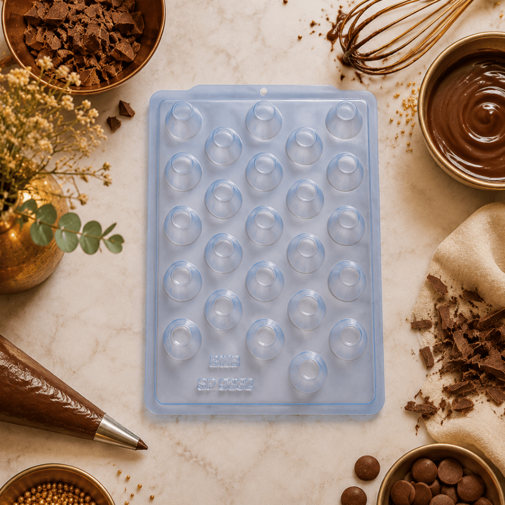 1~5 Forma BWB Simples Semiprofissional, Alto Rendimento Doces Finos Chocolates Copinho de Licor (CHOCO) · foto 2