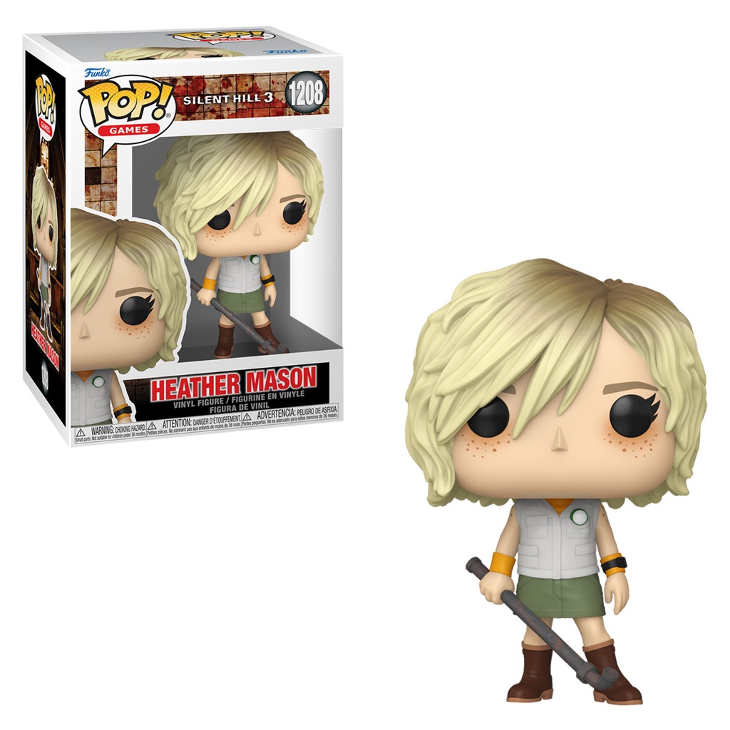 FUNKO POP GAMES SILENT HILL 3 - HEATHER MASON 1208 NOVO ORIGINAL