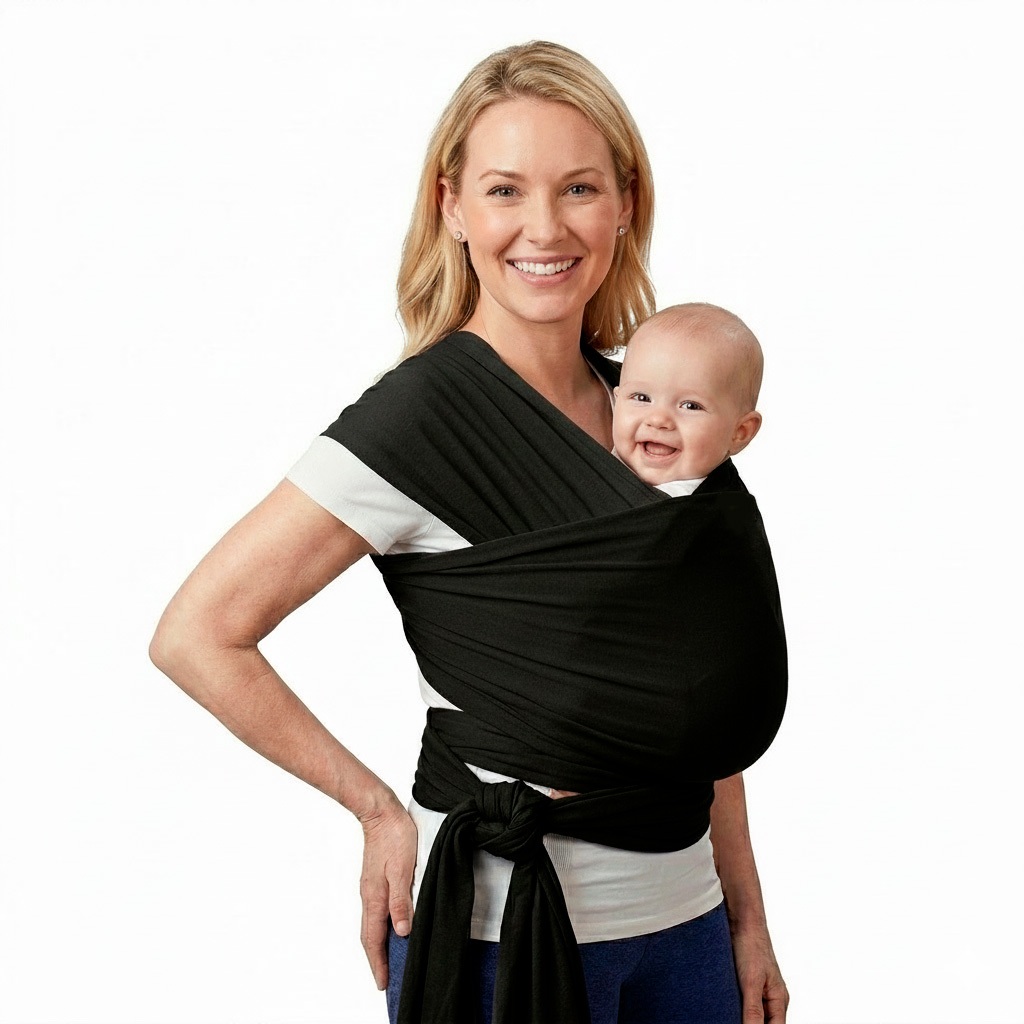 Carregador de Bebê Baby Sling Mamãe Canguru Ajustável Multifuncional