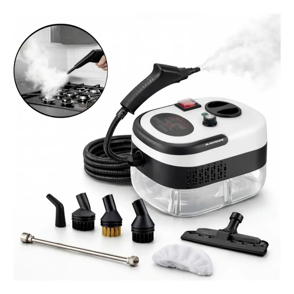 Limpador A Vapor Vaporizador Alta Pressão 2500w Portátil1.2l,Lavadora de alta pressão com 6 velocidades
