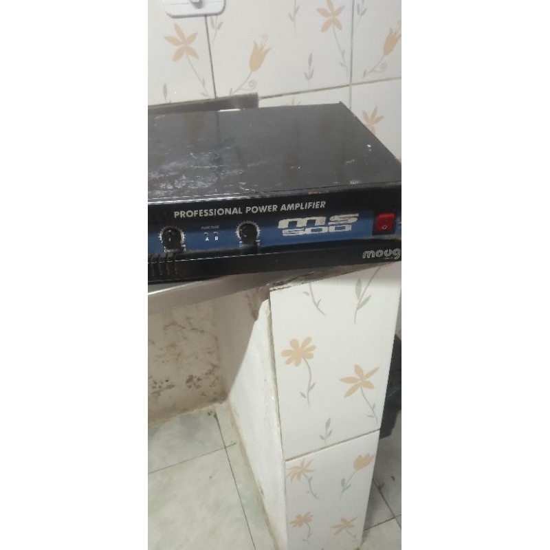 amplificador moog ms500 professional power amplifier