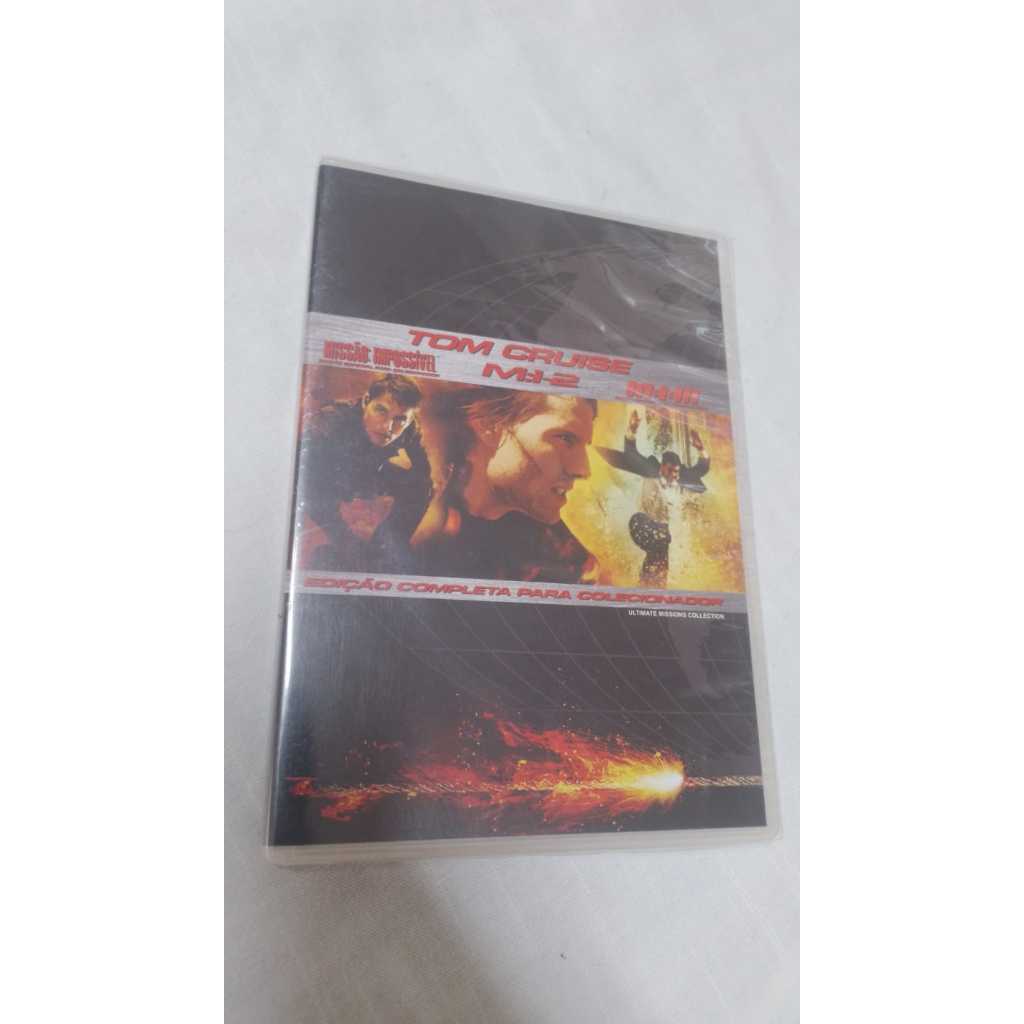 DVD Triplo Missão: Impossível 1, 2, 3 - 3 Filmes - Edição Completa Para Colecionador - Novo Lacrado ( 24780 )