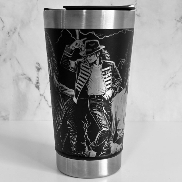 Copo Térmico Personalizado do Michael Jackson Gravação a Laser 360º — imagem 2 de 2
