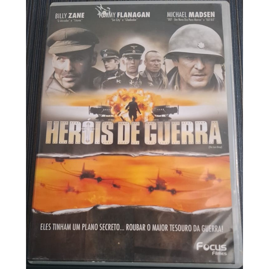 DVD - Heróis de Guerra - Billy Zane, Alexander Skarsgård