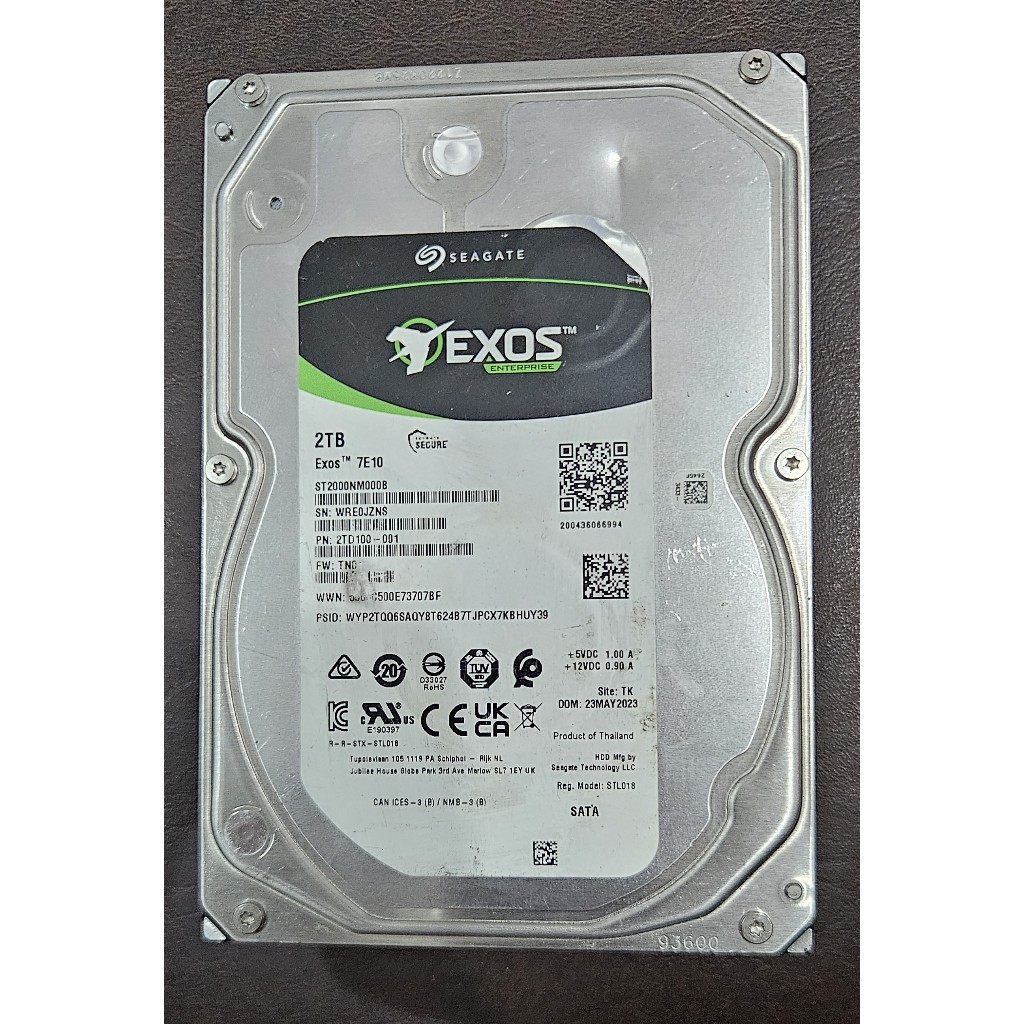 HD SATA 2TB SEAGATE EXOS 7E10
