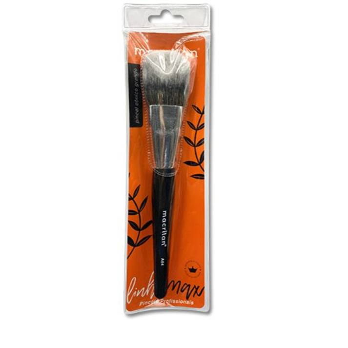 Pincel A04 Linha Max Maquiagem Macrilan Grande P/ Esfumar
