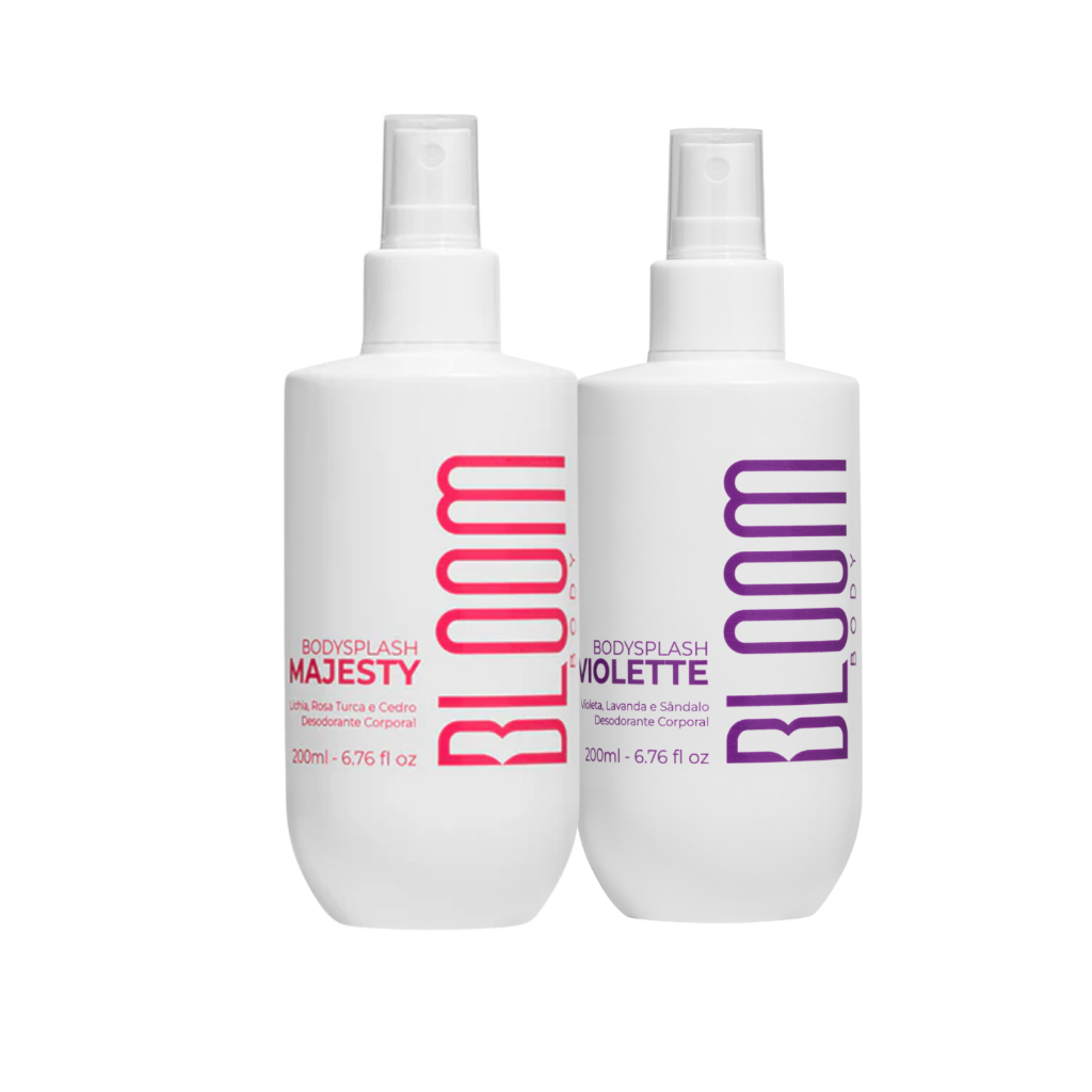 Kit Body Splash Violette e Majesty