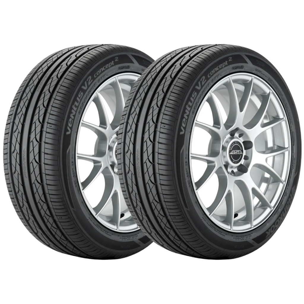KIT 2 PNEUS ARO 17 215/50R17 HANKOOK VENTUS V2 CONCEPT 2 H457 4PR 91V