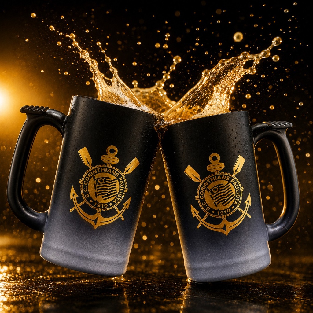 CANECA CHOPP CORINTHIANS OFICIAL