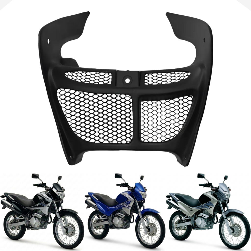 Grade Protetor Radiador Nx400 Falcon Modelo 2000 até 2008 Suporte Placa Traseiro Peças Nova Paralela