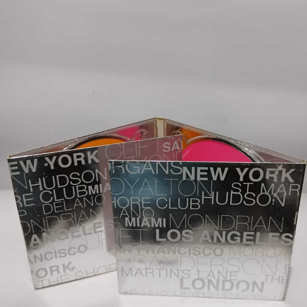 DIGIPACK DOUBLE - PROMOTIONAL BY MORGANS HOTEL GROUP / LOS ANGELES, ST. MARTINS LANE LONDON E HUDSON NWE YORK. E.U.A.