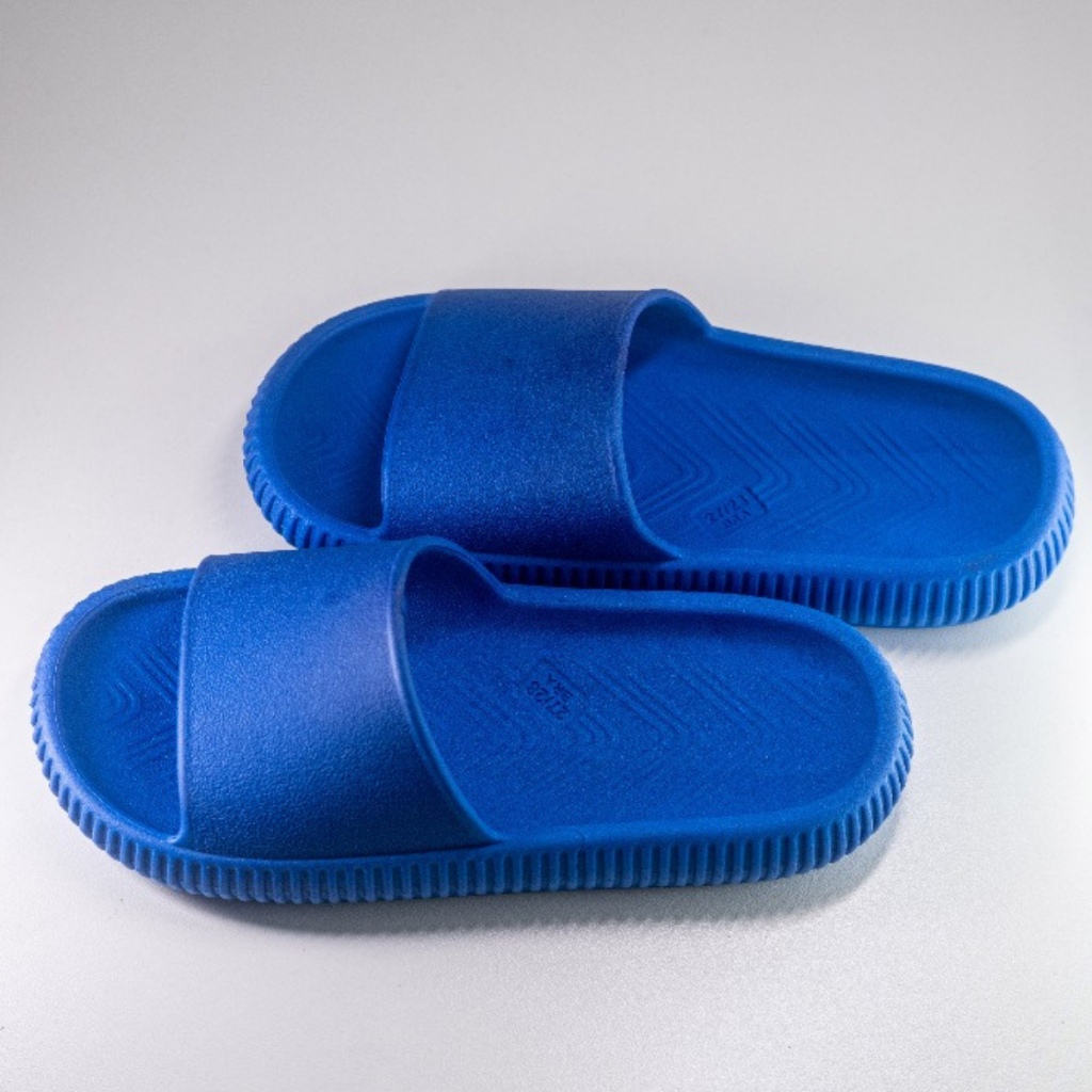 Chinelo Nuvem Macio Slide Leve Confortável Feminino Masculino Adulto e Infantil Juvenil Azul