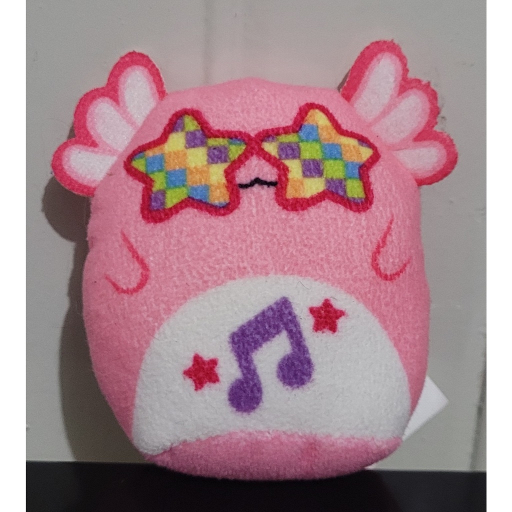Boneco Pelucia Fofa Rosa Archie o Axolote Coleção Squishmallows Mcdonalds 2024