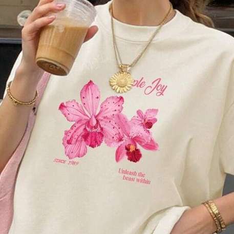 Camiseta Feminina Unissex 100% Algodão Fio 30.1 Modelo Casual Confortável Lançamento