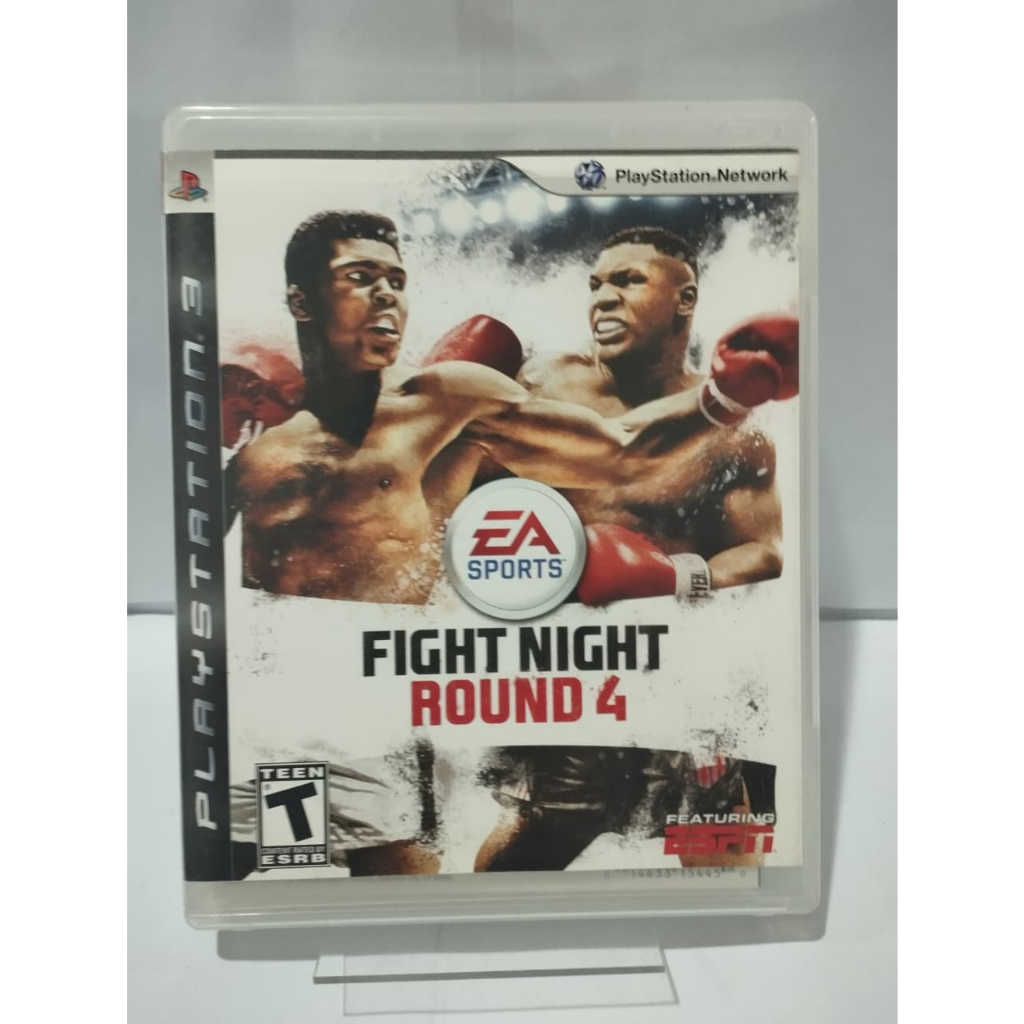 FIGHT NIGHT ROUND 4 PS3 MIDIA FISICA SEMI NOVO