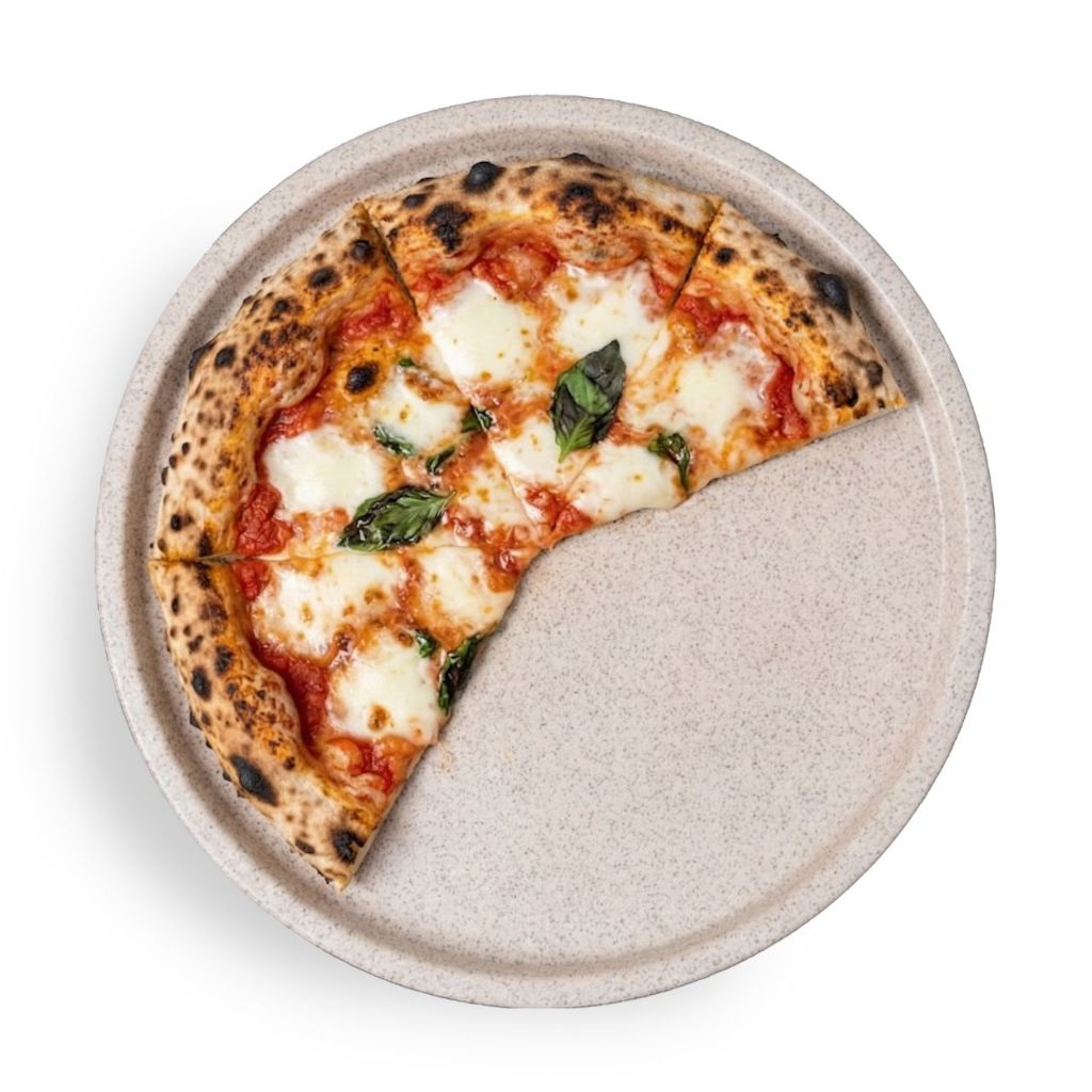 Forma para Pizza sem Furo Brinox Ceramic Life Bakeware Ø33cm 1,8cm Vanilla