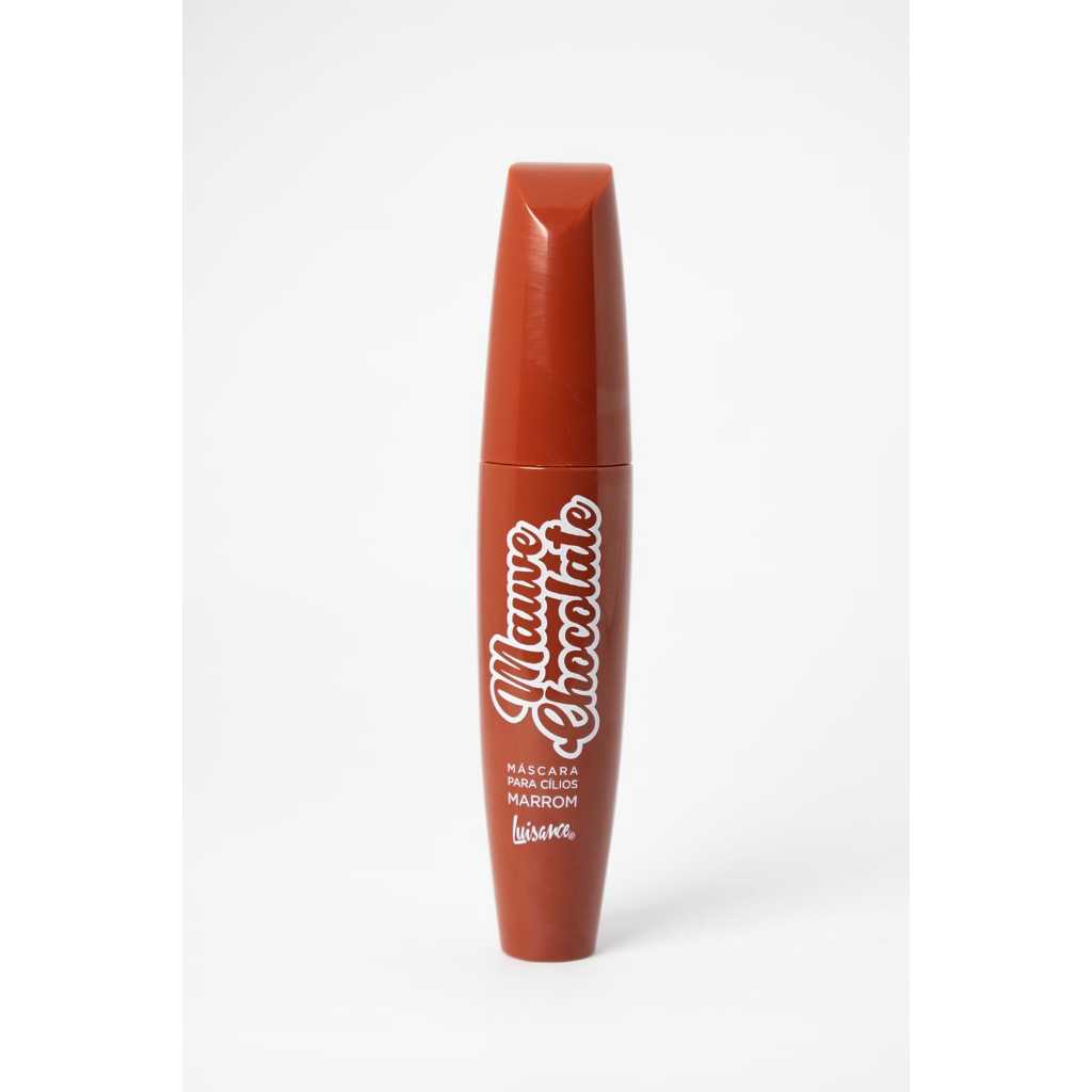 Máscara de Cílios Luisance Marrom Mauve Chocolate - Alongamento e Volume com Definição Natural