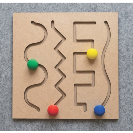 Brinquedo Educativo Montessori MDF Coordenação Motora Sensorial Infantil