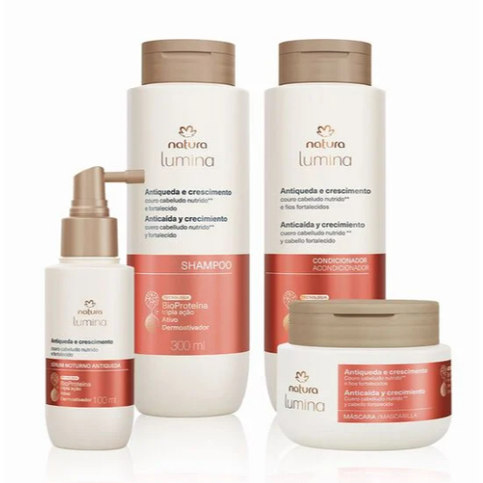 Kit Lumina Antiqueda e Crescimento (4 produtos)