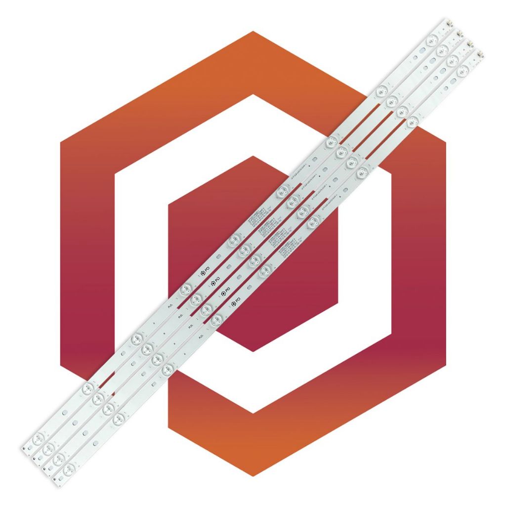 Kit 4 Barras de Led 40Pfg5000 40Pfg5100 Le40D1452 Le40D1442 40Pfg5109 Original