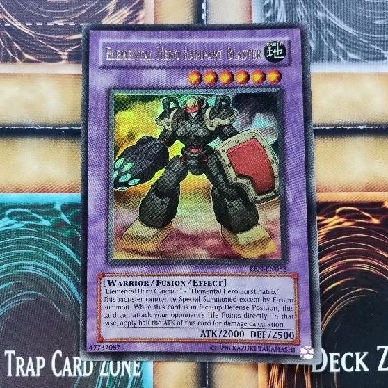 2005 Yugioh - Destruidor de Barreiras, o HERÓI do Elemento (Ultra Rara) EEN-EN033