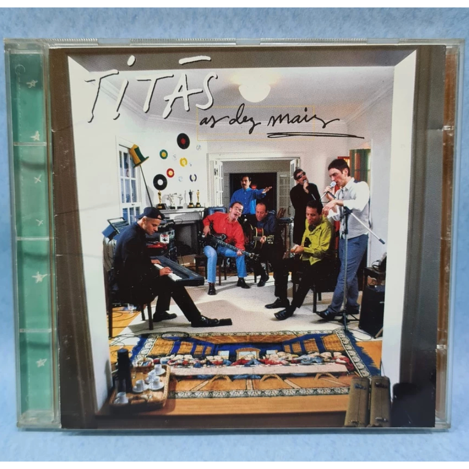 CD Titãs - As Dez Mais - Original Inclui Pelados em Santos do Mamonas Assassinas