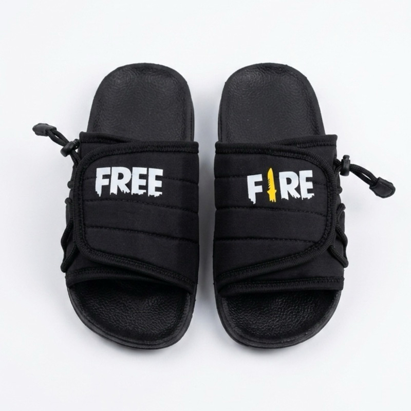 Chinelo Sandália Infantil Criança Slide Jogo Free Fire Angelical Unissex - Confortável e Macio