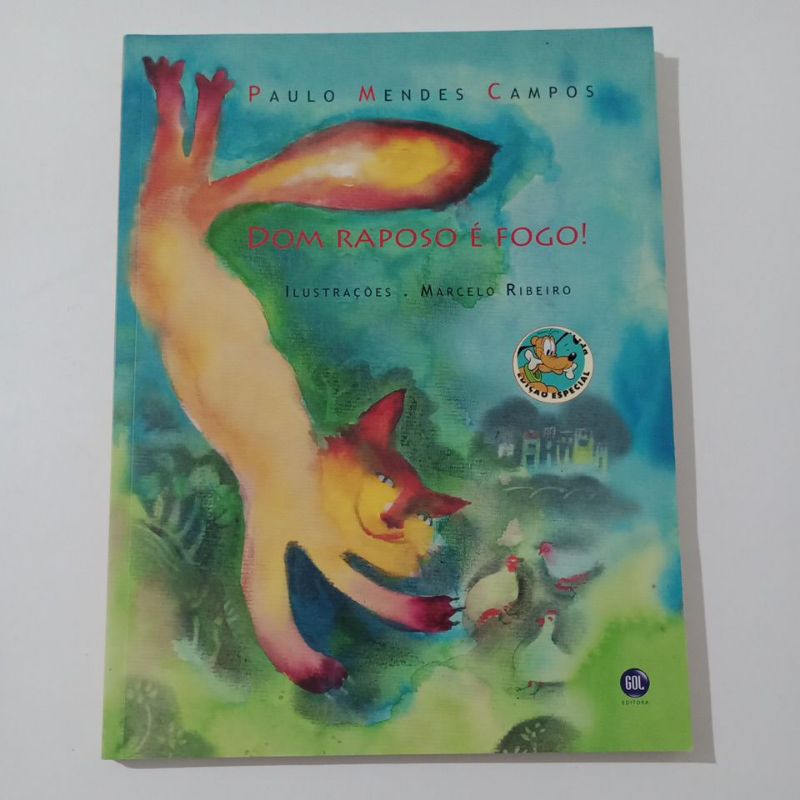 Livro Dom Raposo é fogo! - Paulo Mendes Campos