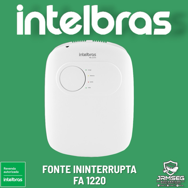 FA 1220 S sem bateria Fonte de alimentação ininterrupta Intelbras
