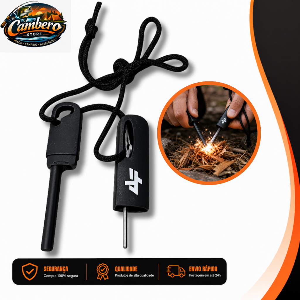 Pederneira De Sobrevivência Albatroz Fishing - Ym-11 preto