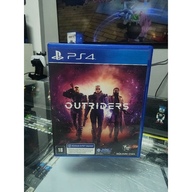 Jogo para Ps4 PS5 mídia física original usado Outriders