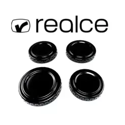 Kit Espalhador Fogão Realce 4 Bocas Completo Tampa Compatível 3 Pequenos + 1 Grande